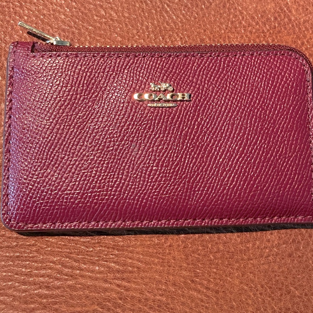 Coach card/change wallet